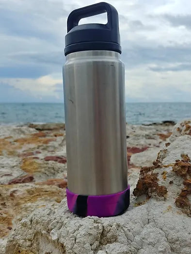 Essential Armour Silicon Yeti Bottle Protector - Purple Camo - The Purple Rain -  - Mansfield Hunting & Fishing - Products to prepare for Corona Virus