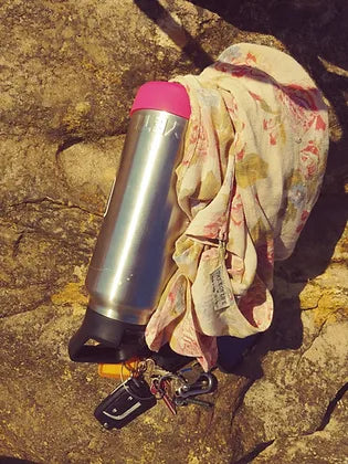 Essential Armour Silicon Yeti Bottle Protector - Hot Pink - The 80s Popstar - - Mansfield Hunting & Fishing - Products to prepare for Corona Virus