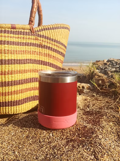 Essential Armour Silicon Yeti Bottle Protector - Hibiscus - The Hibiscus - - Mansfield Hunting & Fishing - Products to prepare for Corona Virus