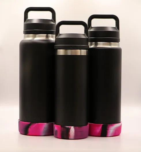 Essential Armour Silicon Yeti Bottle Protector - Pink Camo - The Flash Dance - - Mansfield Hunting & Fishing - Products to prepare for Corona Virus