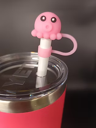 Essential Armour Silicon Straw Covers - Animals