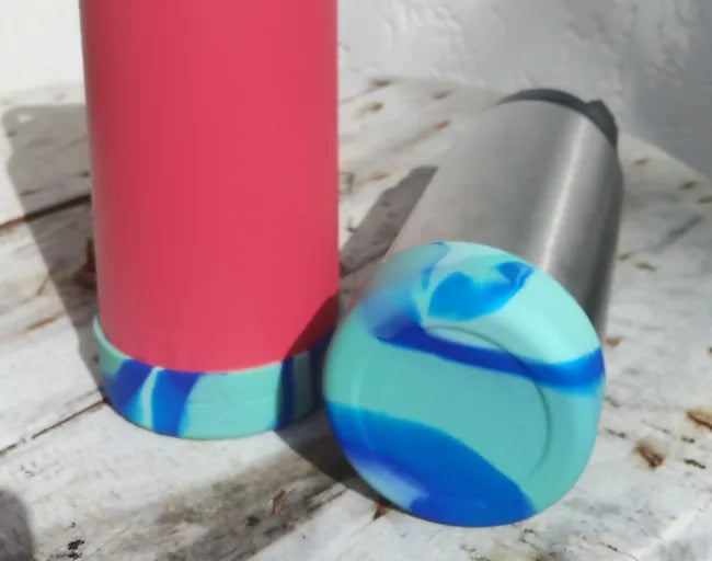 Essential Armour Silicon Yeti Bottle Protector - Ocean - The Remedy - - Mansfield Hunting & Fishing - Products to prepare for Corona Virus