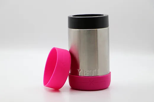 Essential Armour Silicon Yeti Bottle Protector - Hot Pink - The 80s Popstar - - Mansfield Hunting & Fishing - Products to prepare for Corona Virus