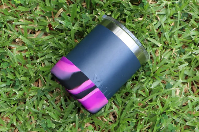 Essential Armour Silicon Yeti Bottle Protector - Purple Camo - The Purple Rain -  - Mansfield Hunting & Fishing - Products to prepare for Corona Virus