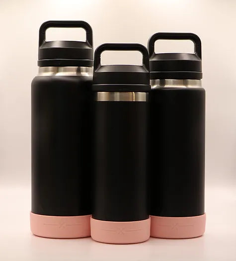 Essential Armour Silicon Yeti Bottle Protector - Pale Pink - The Cupcake -  - Mansfield Hunting & Fishing - Products to prepare for Corona Virus