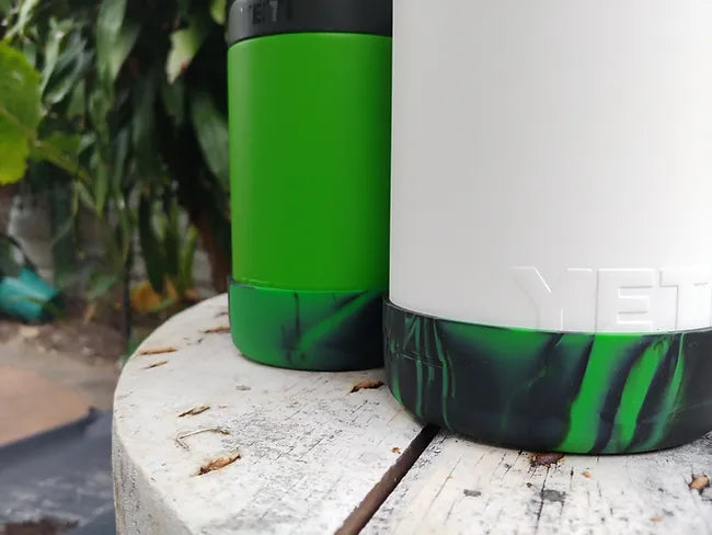 Essential Armour Silicon Yeti Bottle Protector - Green Camo - The Kyrptonite - - Mansfield Hunting & Fishing - Products to prepare for Corona Virus