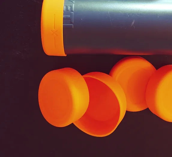 Essential Armour Silicon Yeti Bottle Protector - Bright Orange - The Party - - Mansfield Hunting & Fishing - Products to prepare for Corona Virus