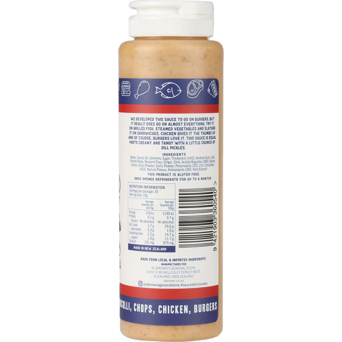Al Brown Turf & Surf All Purpose Sauce - - Mansfield Hunting & Fishing - Products to prepare for Corona Virus