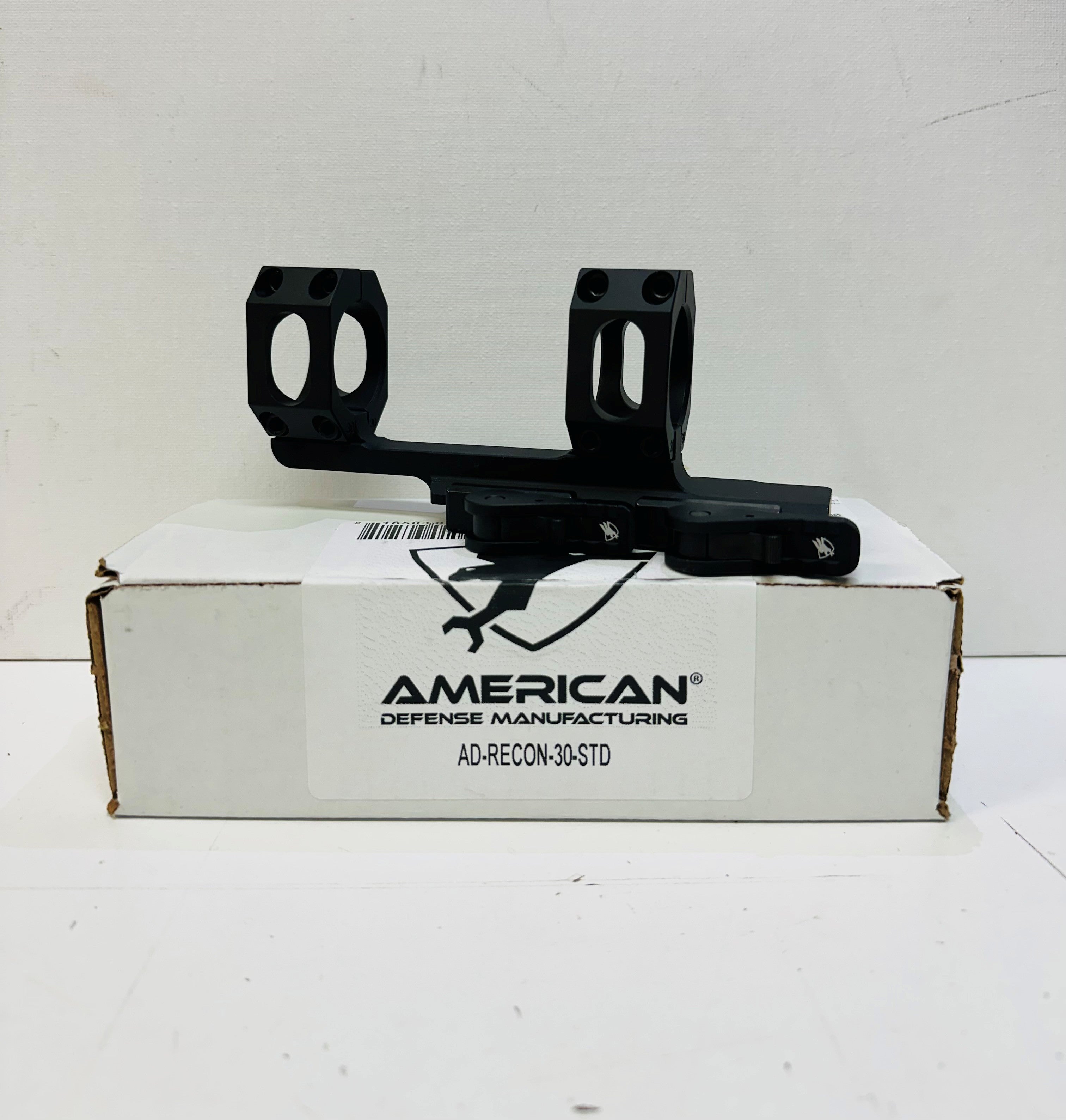 ADM AD-RECON 30mm STD 2 inch cantilevered Scope Rings - - Mansfield Hunting & Fishing - Products to prepare for Corona Virus