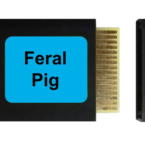 AJ Productions Sound Card - Feral Pig - Blue Card _ Caller Not Included - - Mansfield Hunting & Fishing - Products to prepare for Corona Virus