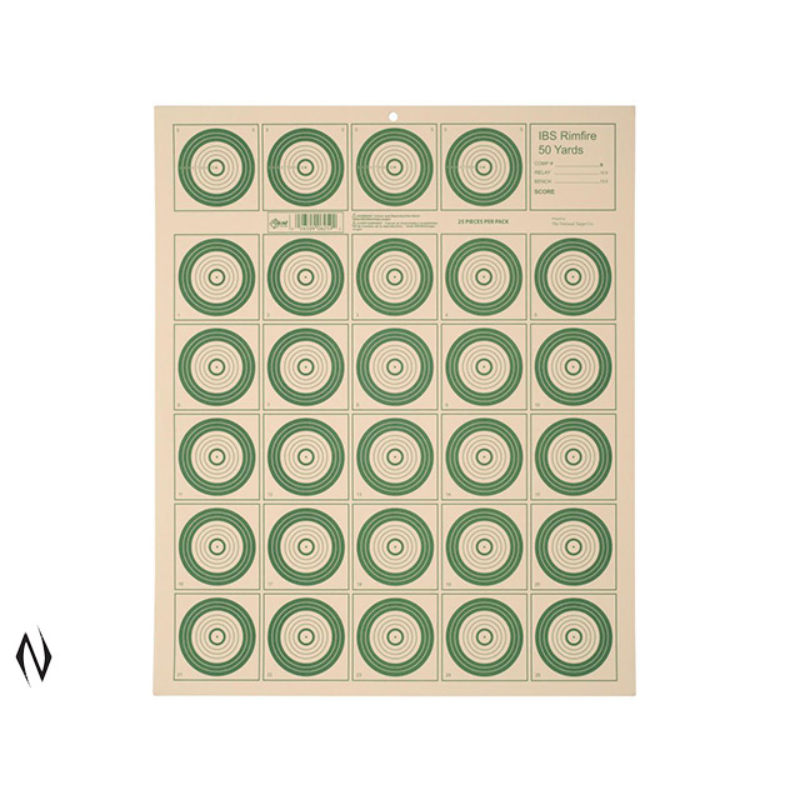 Allen IBS Rimfire Paper Target 14inch 25pk