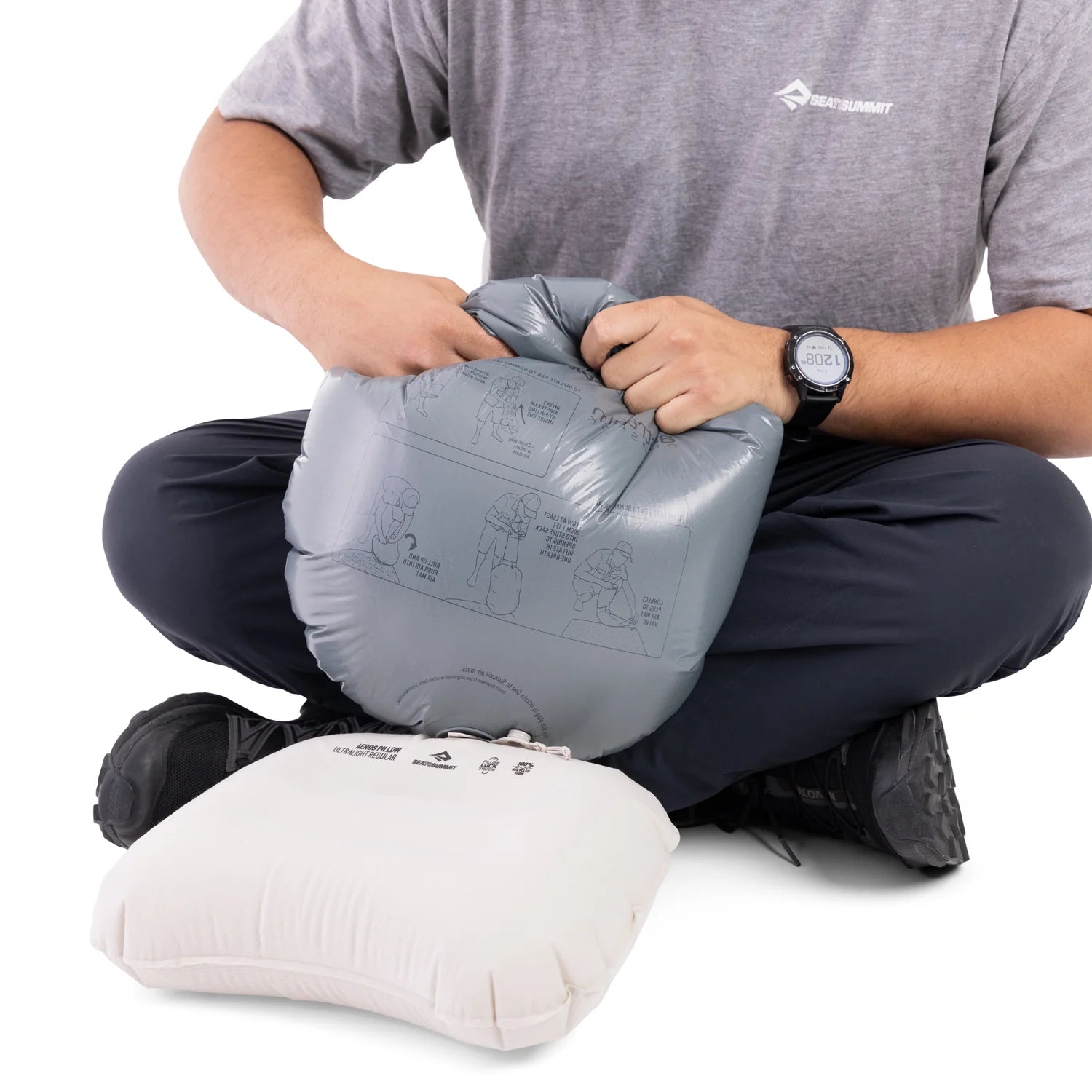 Sea To Summit Aeros Ultralight Pillow - - Mansfield Hunting & Fishing - Products to prepare for Corona Virus