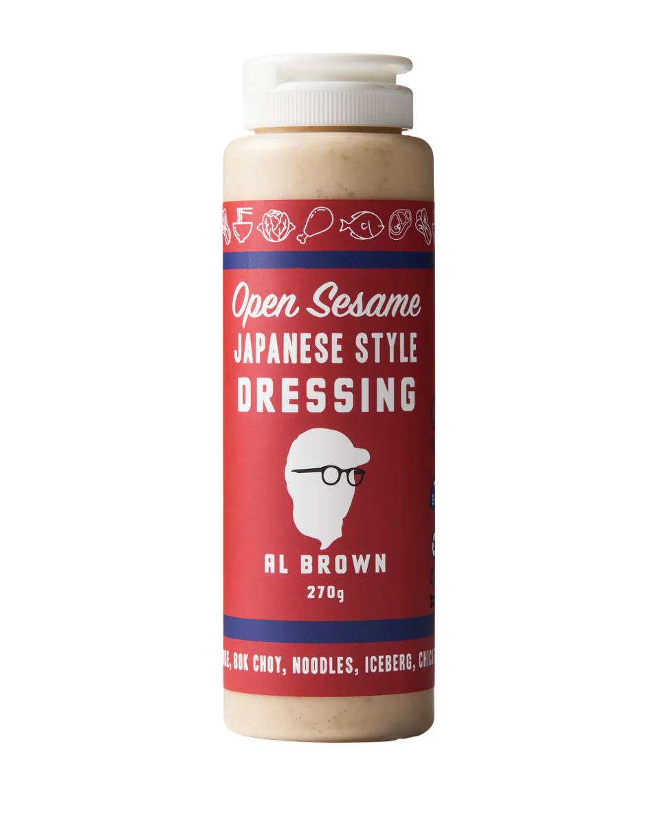Al Brown Open Sesame Japanese Style Dressing - 270ML - Mansfield Hunting & Fishing - Products to prepare for Corona Virus