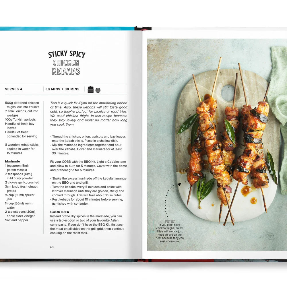 Cobb Anywhere But The Kitchen Cook Book - - Mansfield Hunting & Fishing - Products to prepare for Corona Virus