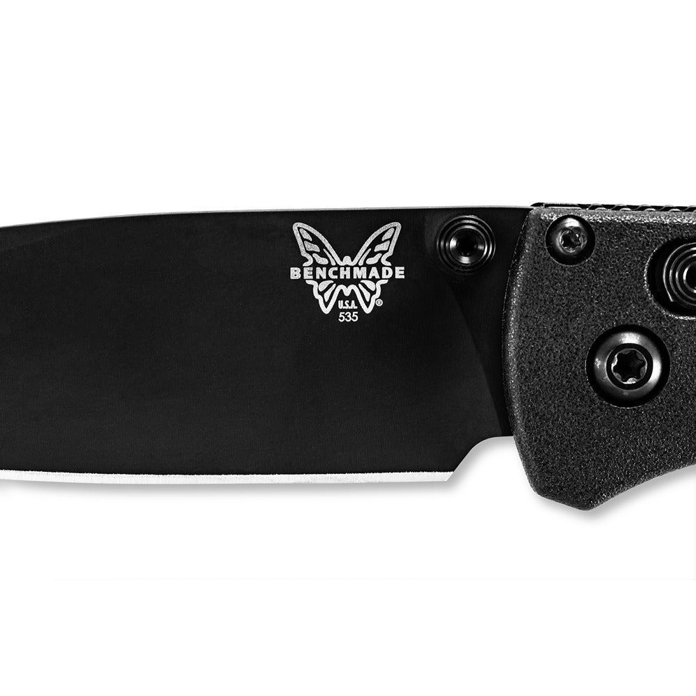 Benchmade Bugout Axis S30V Steel Folding Pocket Knife - All Black - - Mansfield Hunting & Fishing - Products to prepare for Corona Virus