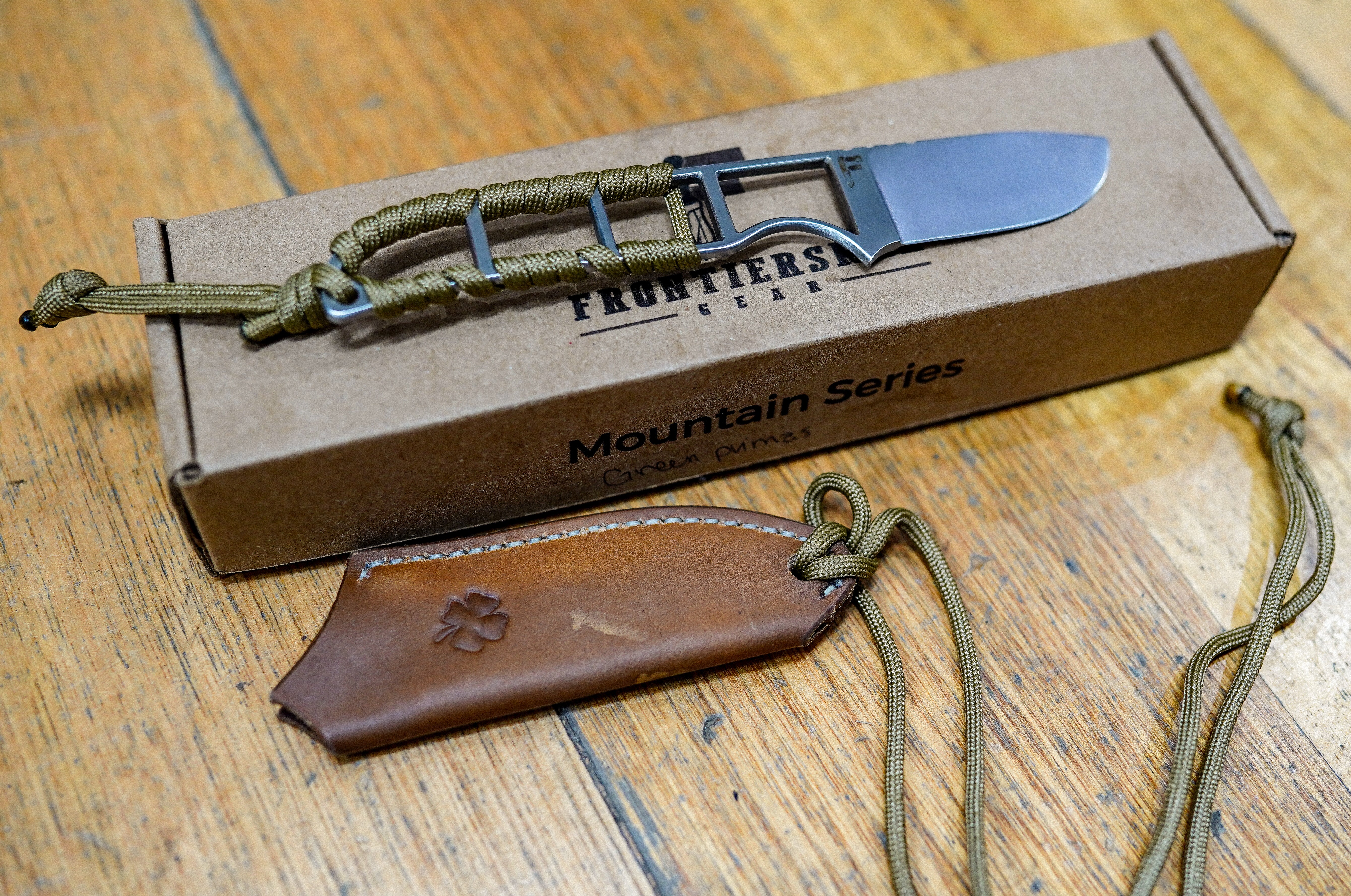Frontiersmen Gear Mountain Series Pumas Knife - - Mansfield Hunting & Fishing - Products to prepare for Corona Virus