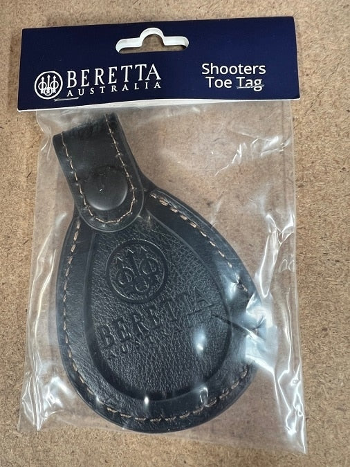 Beretta 500 Years Leather Toe Tag - - Mansfield Hunting & Fishing - Products to prepare for Corona Virus