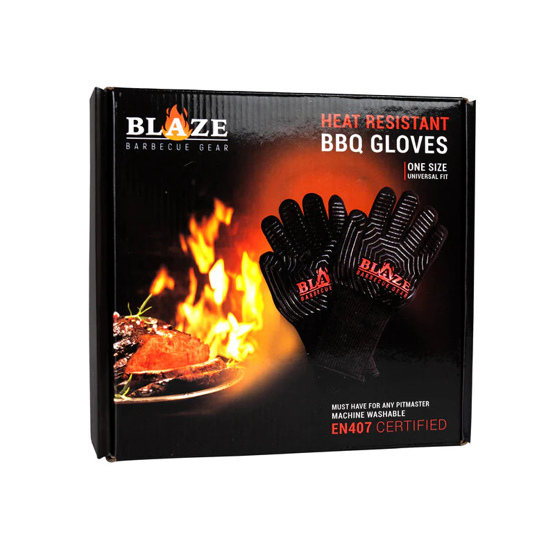 Blaze Heat Resistant BBQ Gloves - - Mansfield Hunting & Fishing - Products to prepare for Corona Virus