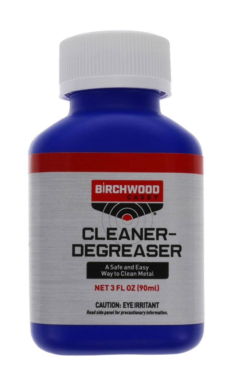 Birchwood Casey Cleaner-Degreaser 3oz - - Mansfield Hunting & Fishing - Products to prepare for Corona Virus