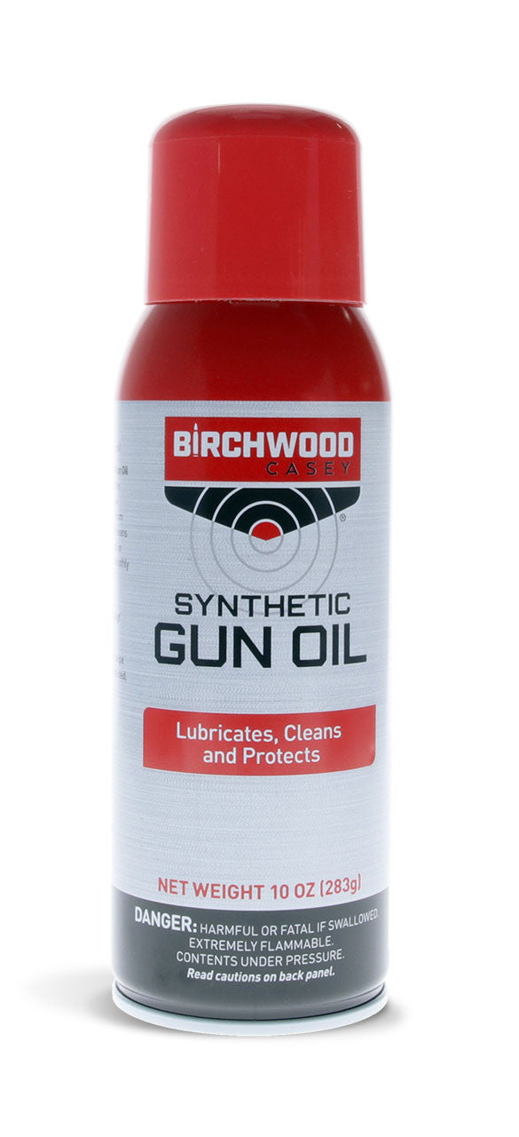 Birchwood Casey Synthetic Gun Oil 10oz - - Mansfield Hunting & Fishing - Products to prepare for Corona Virus