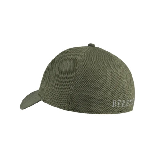 Beretta Shield Flexfit Cap Green Stone - - Mansfield Hunting & Fishing - Products to prepare for Corona Virus