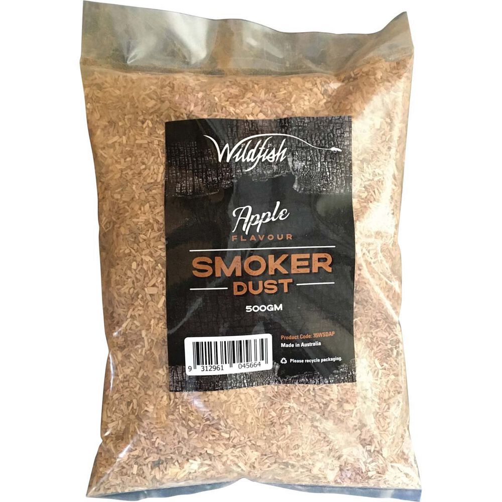 Wildfish Smoker Dust - Apple 500gr - - Mansfield Hunting & Fishing - Products to prepare for Corona Virus
