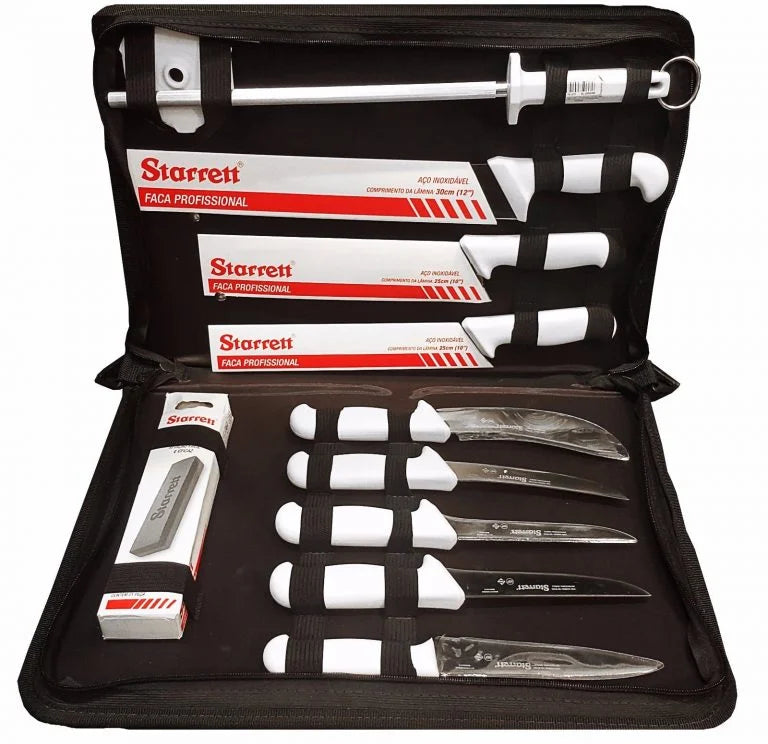 Starrett BKK-11W Butchers Knife Set - - Mansfield Hunting & Fishing - Products to prepare for Corona Virus
