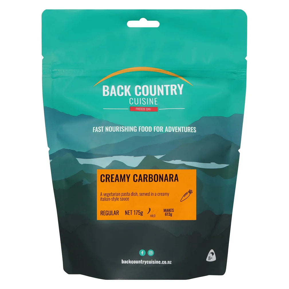Back Country Cuisine - Creamy Carbonara - - Mansfield Hunting & Fishing - Products to prepare for Corona Virus