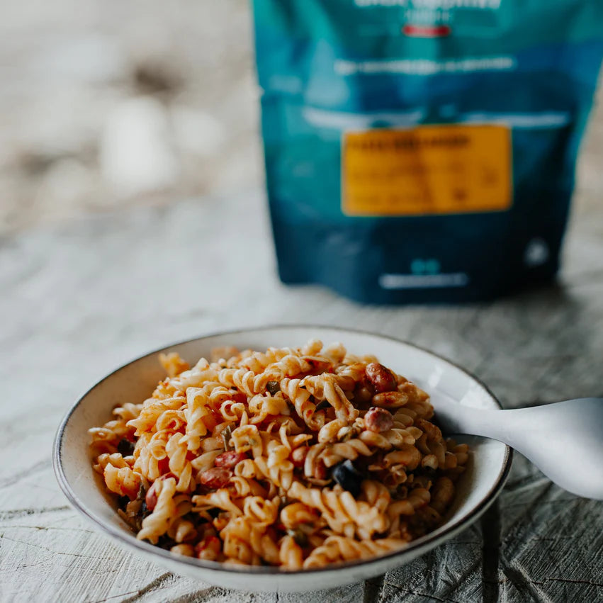 Back Country Cuisine - Pasta Vegetariano - - Mansfield Hunting & Fishing - Products to prepare for Corona Virus