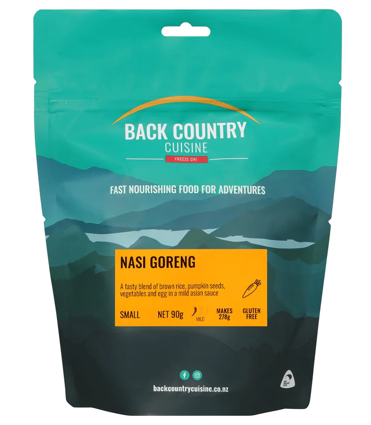 Back Country Cuisine - Nasi Goreng - REGULAR - Mansfield Hunting & Fishing - Products to prepare for Corona Virus