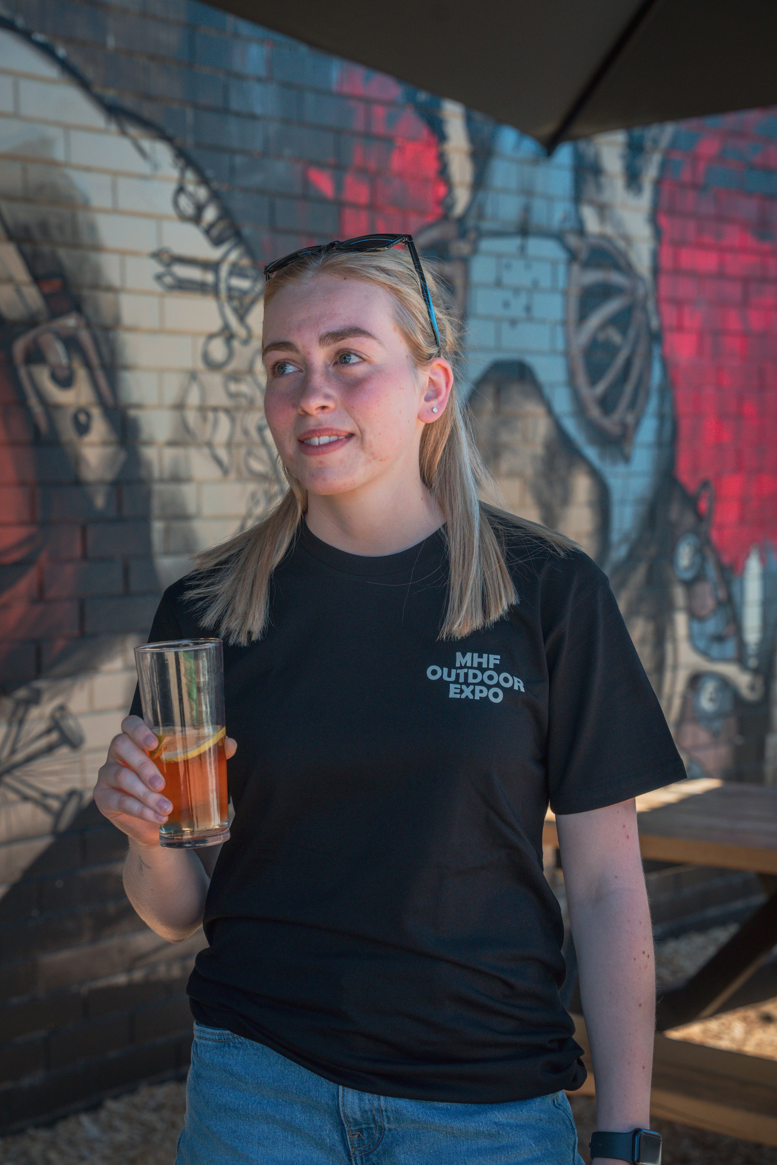 MHF 2026 Expo Tee - Black - Limited Edition - - Mansfield Hunting & Fishing - Products to prepare for Corona Virus