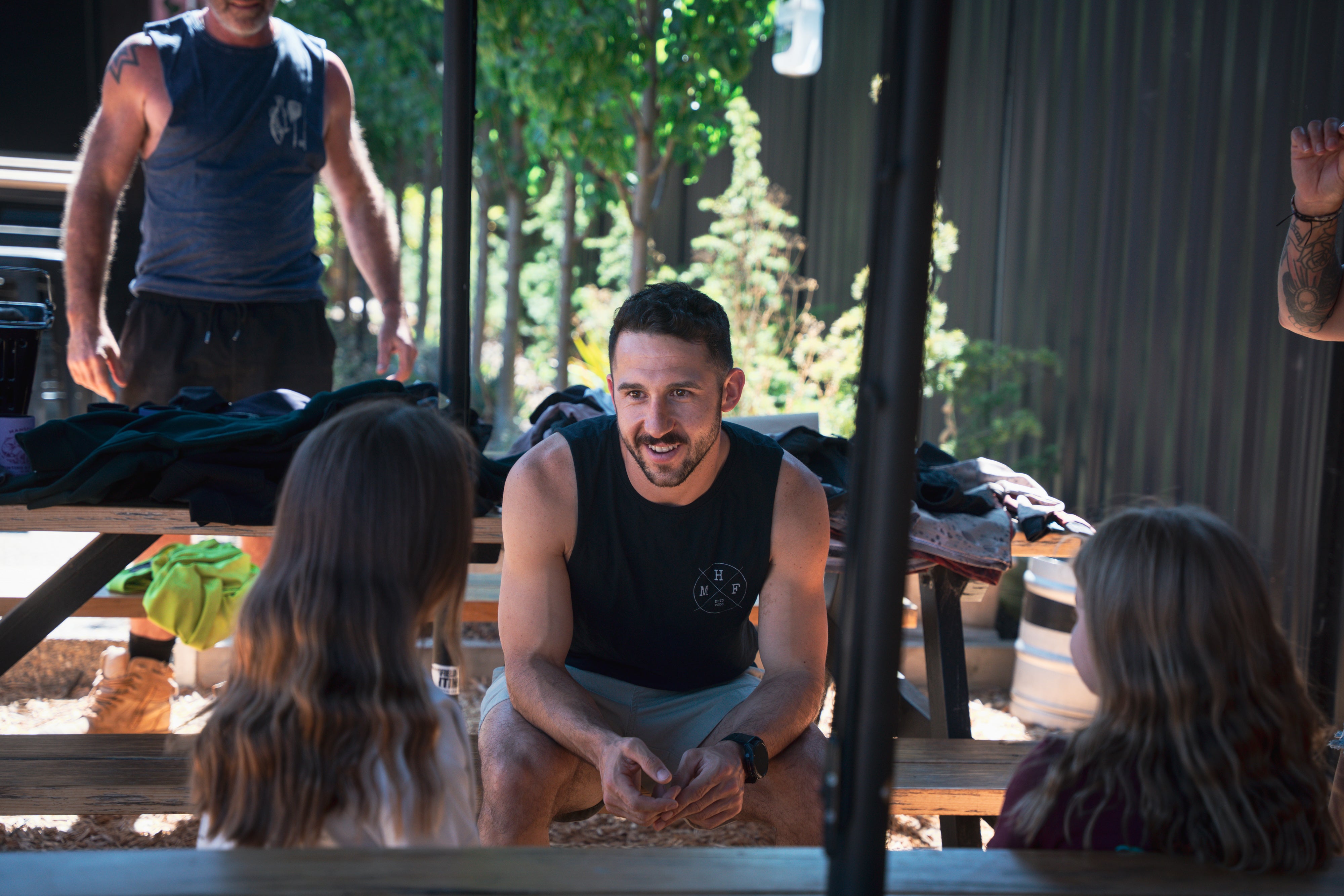 MHF Barnard Lifestyle Singlet - Navy