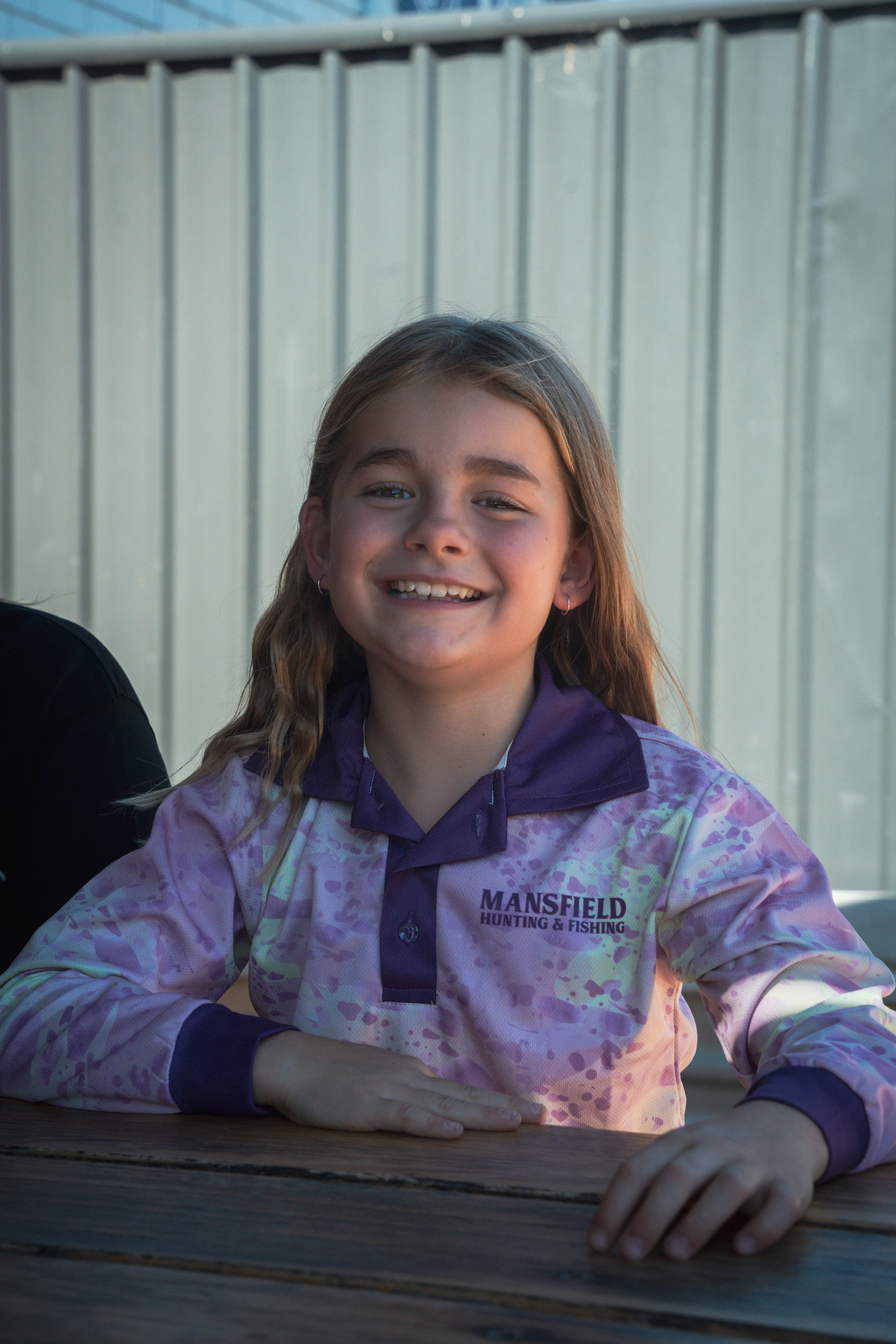 MHF Kids Cod Fishing Shirt - UV50 - Lilac/Yellow - - Mansfield Hunting & Fishing - Products to prepare for Corona Virus