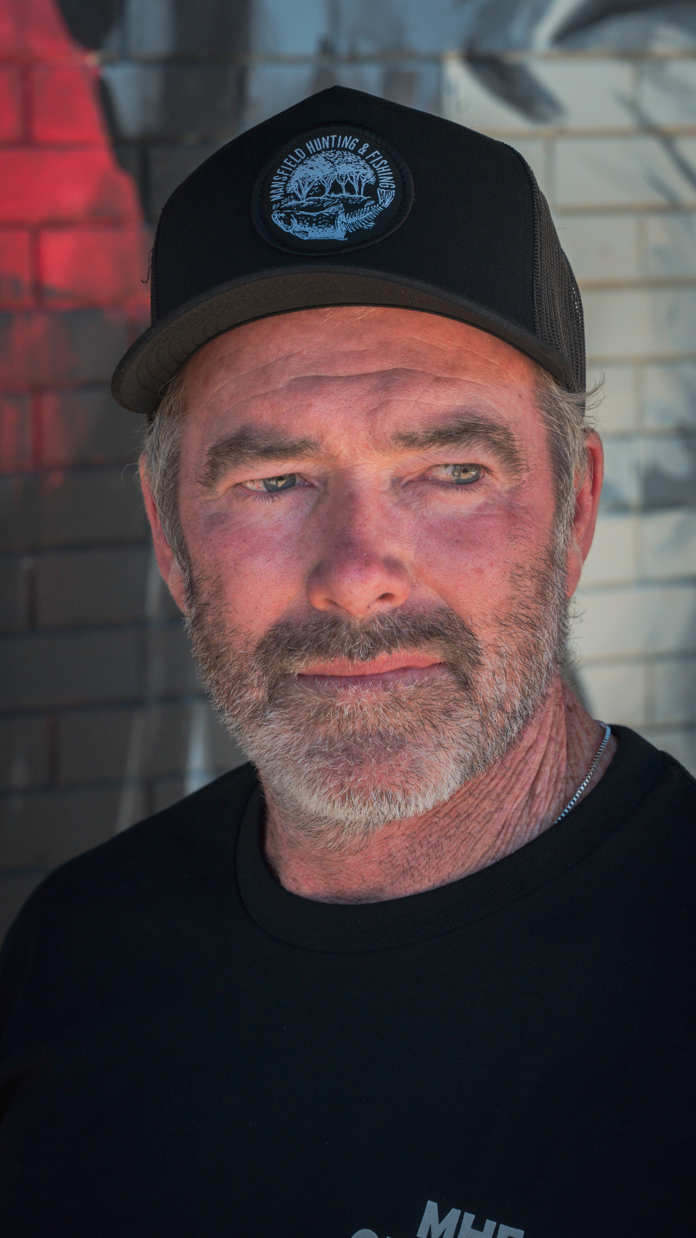 MHF Skeleton Trout Trucker Cap - Black/Black - - Mansfield Hunting & Fishing - Products to prepare for Corona Virus