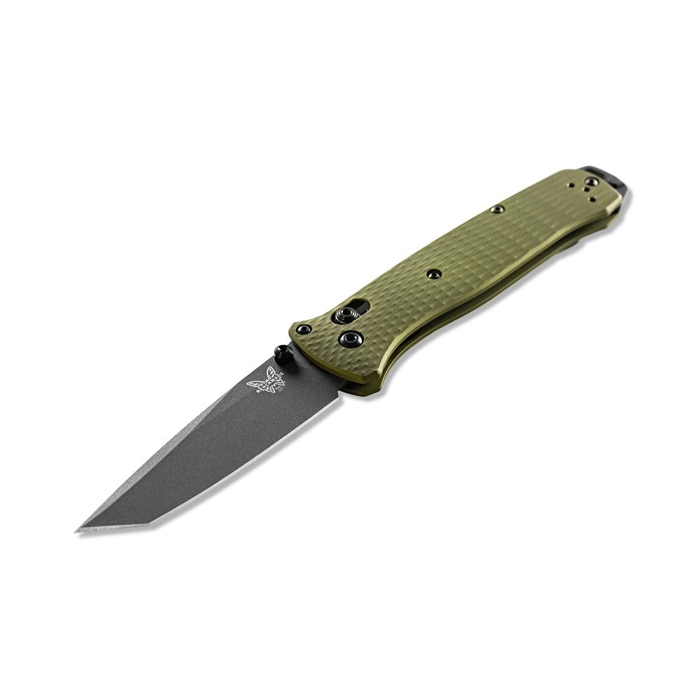 Benchmade Bailout Axis M4 Steel Folding Knife - Olive Green