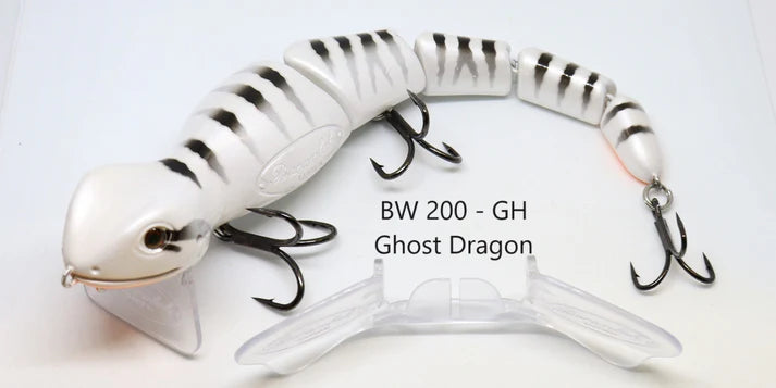 Barambah Bidjiwong 200 Topwater Lure - 200MM / GHOST - Mansfield Hunting & Fishing - Products to prepare for Corona Virus