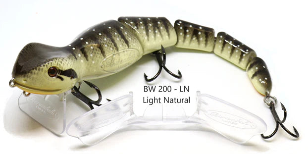 Barambah Bidjiwong 200 Topwater Lure - 200MM / Light Natural - Mansfield Hunting & Fishing - Products to prepare for Corona Virus