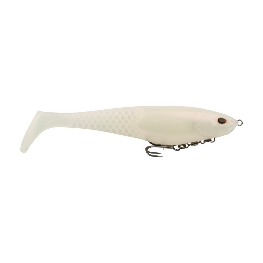 Berkley Powerbait Cullshad 8inch Swimbait - 8INCH / A ALBINO - Mansfield Hunting & Fishing - Products to prepare for Corona Virus