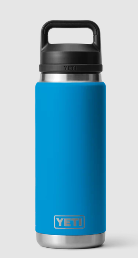 Yeti 26oz Bottle with Chug Cap - 26OZ / BIG WAVE BLUE - Mansfield Hunting & Fishing - Products to prepare for Corona Virus