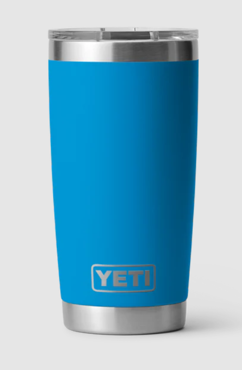 Yeti 20oz Tumbler with MagSlider Lid - 20OZ / BIG WAVE BLUE - Mansfield Hunting & Fishing - Products to prepare for Corona Virus