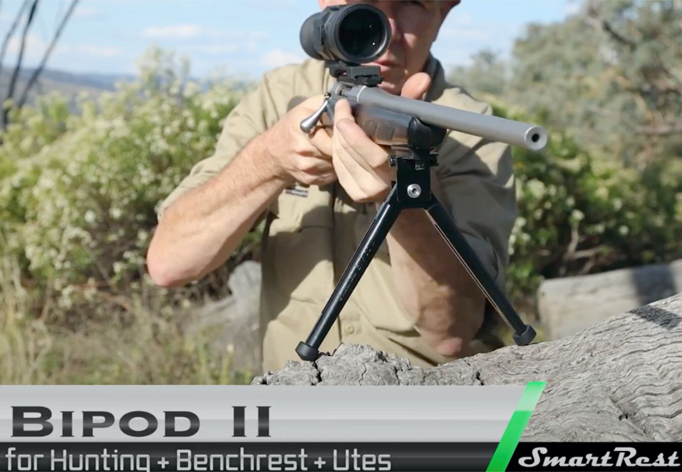 SmartRest Bipod II - - Mansfield Hunting & Fishing - Products to prepare for Corona Virus
