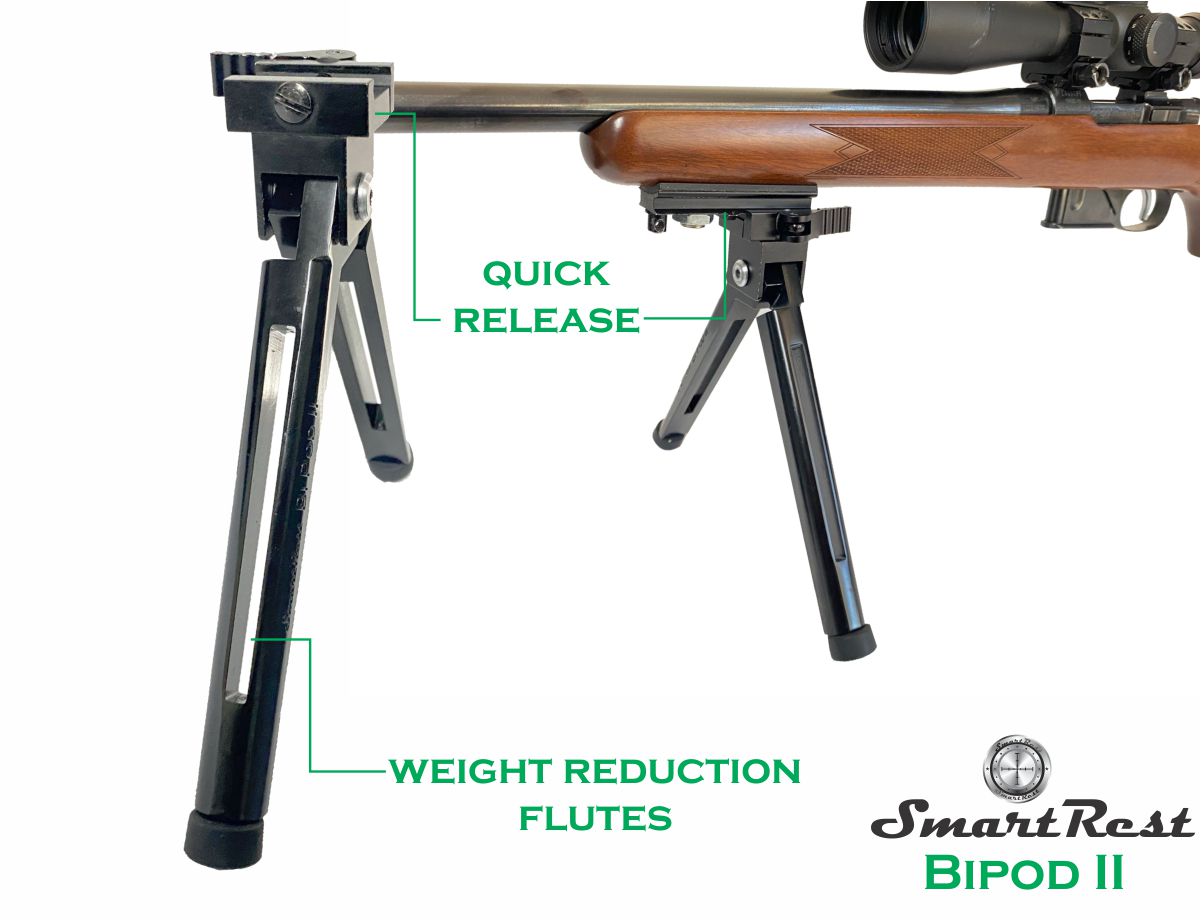 SmartRest Bipod II - - Mansfield Hunting & Fishing - Products to prepare for Corona Virus