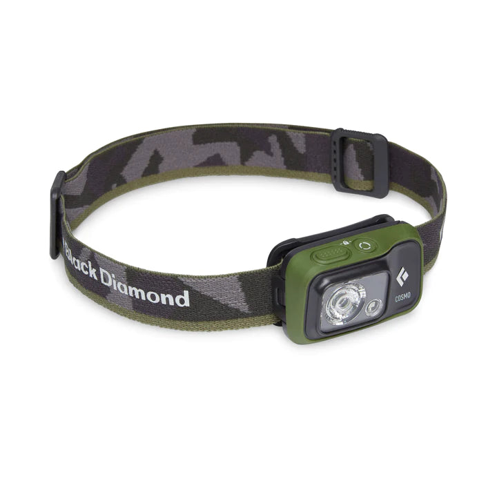Black Diamond Cosmo 350 Headlamp - Dark Olive - - Mansfield Hunting & Fishing - Products to prepare for Corona Virus