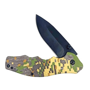 Blade Runner Folder 8.3 cm - Camo - - Mansfield Hunting & Fishing - Products to prepare for Corona Virus