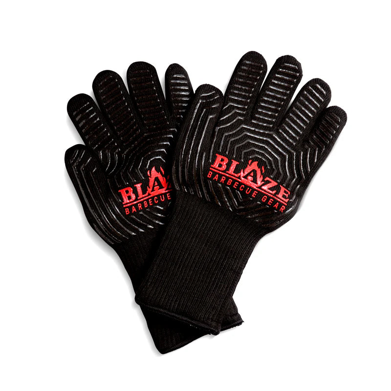 Blaze Heat Resistant BBQ Gloves - - Mansfield Hunting & Fishing - Products to prepare for Corona Virus