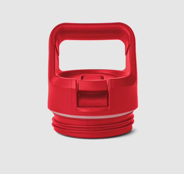 Yeti Rambler Bottle Straw Cap - RESCUE RED - Mansfield Hunting & Fishing - Products to prepare for Corona Virus