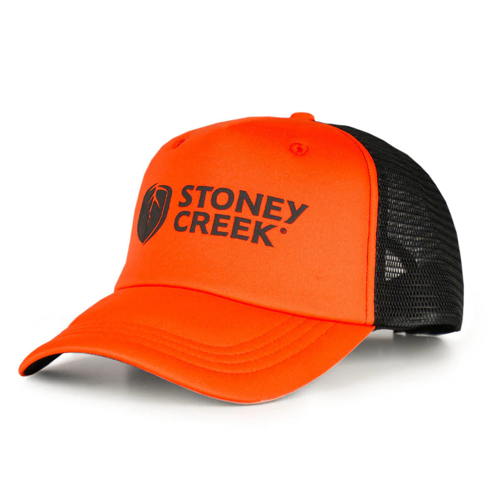 Stoney Creek Brand Proud Cap - BLACK/ORANGE - Mansfield Hunting & Fishing - Products to prepare for Corona Virus