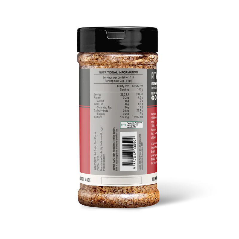 Lanes BBQ Seasoning - BRISKET - 130g - - Mansfield Hunting & Fishing - Products to prepare for Corona Virus