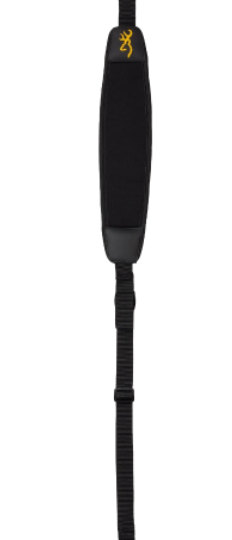 Browning Neoprene Sling Black (no swivels) -  - Mansfield Hunting & Fishing - Products to prepare for Corona Virus