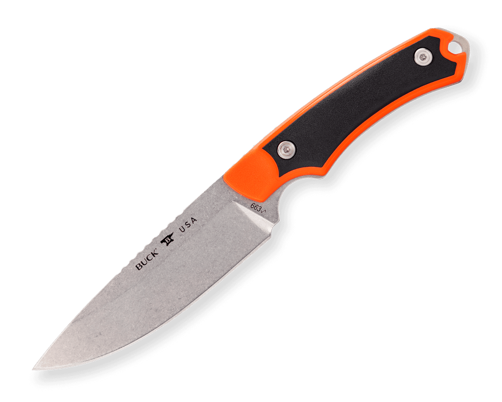 Buck Alpha Guide Drop Point Knife - - Mansfield Hunting & Fishing - Products to prepare for Corona Virus